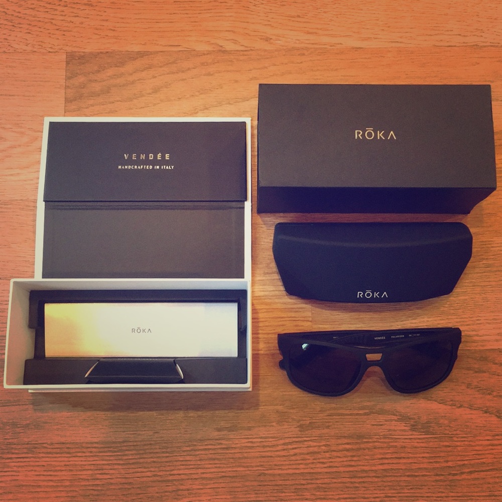 Rōka Vendee Performance Polarized Sunglasses.